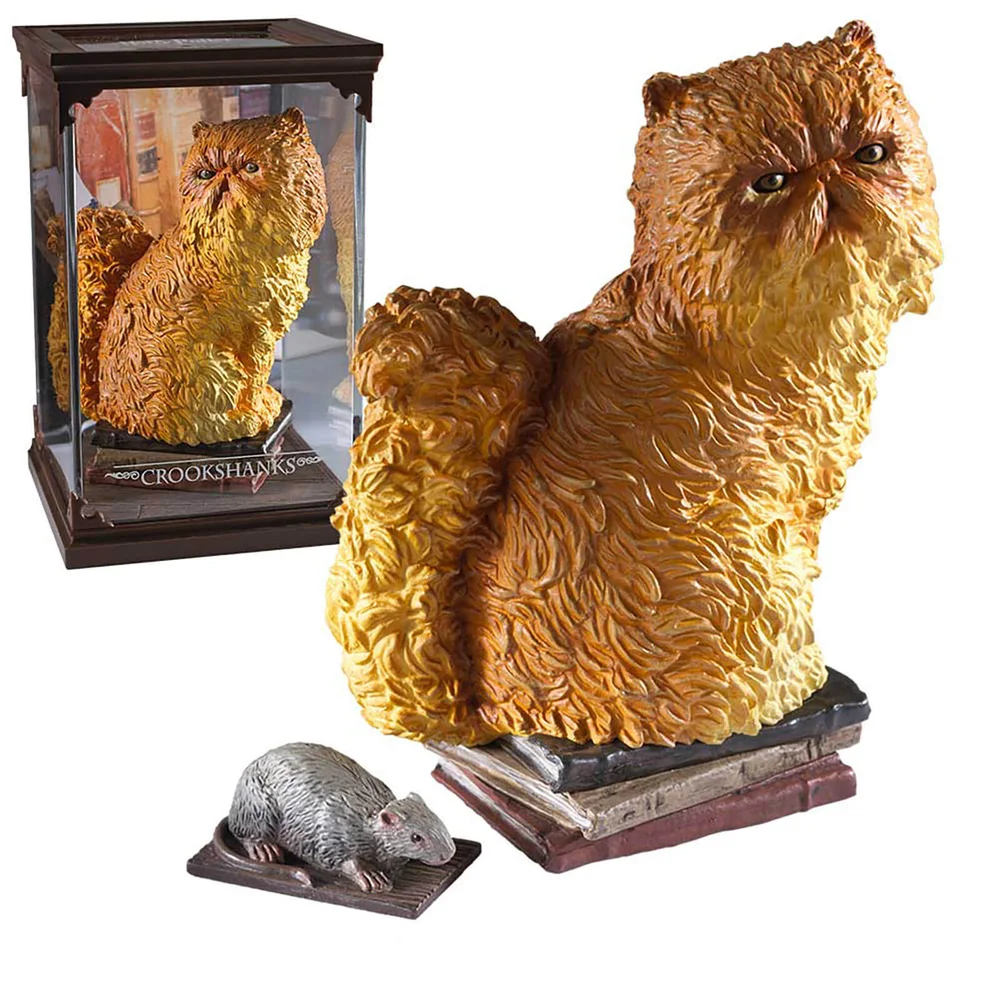 Harry Potter magische wezens Crookshanks sculptuur Afbeelding 1