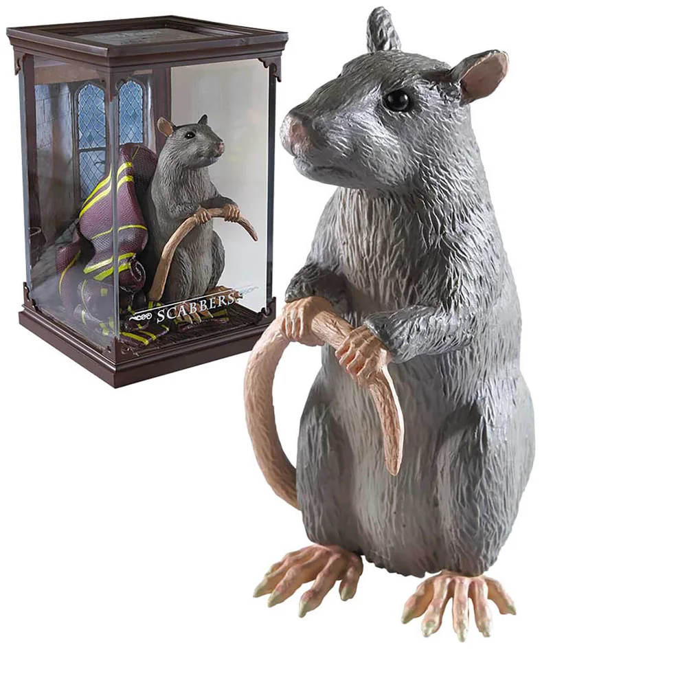 Harry Potter Magische wezens Scabbers sculptuur Afbeelding 1