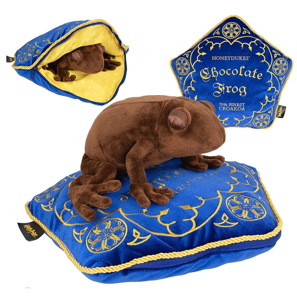 Harry Potter chocolade kikker knuffel & kussen Afbeelding 1