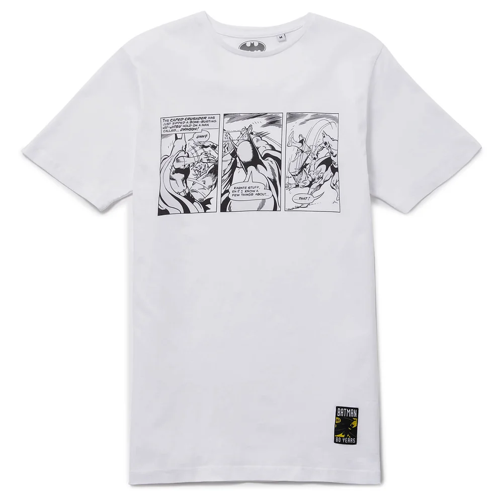 Batman 80th Anniversary Brave And The Bold t-shirt - Wit - S Afbeelding 1