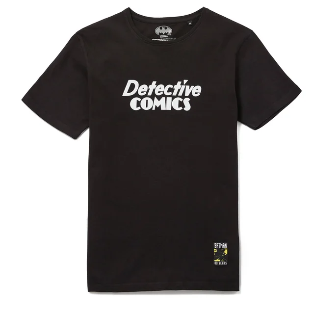Batman 80th Anniversary Detective Comics Limited t-shirt - Zwart