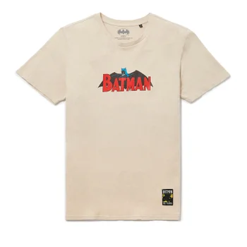 Batman 80th Anniversary 60s Vintage t-shirt - Wit vintage wash