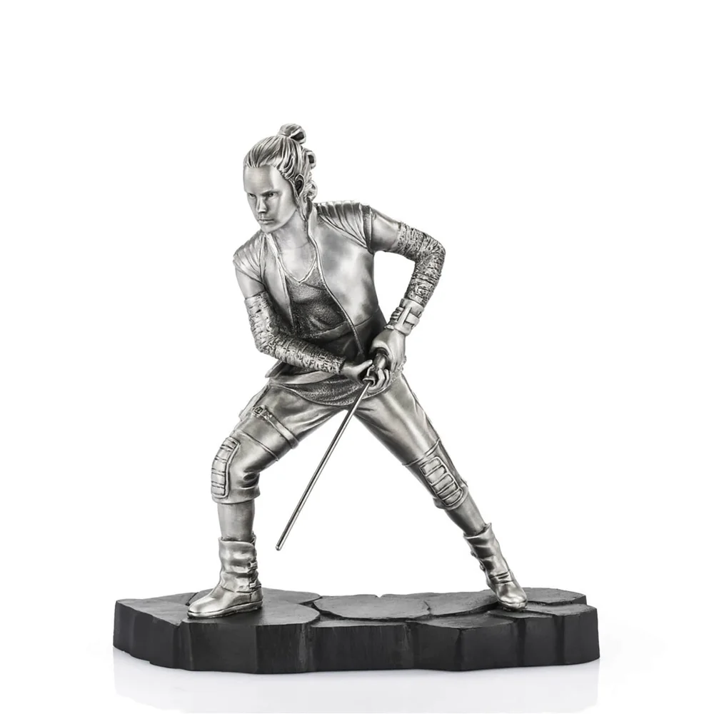 Royal Selangor Star Wars Rey Limited Edition Tinnen Beeldje 18.5cm (5000 stuks wereldwijd) Afbeelding 1