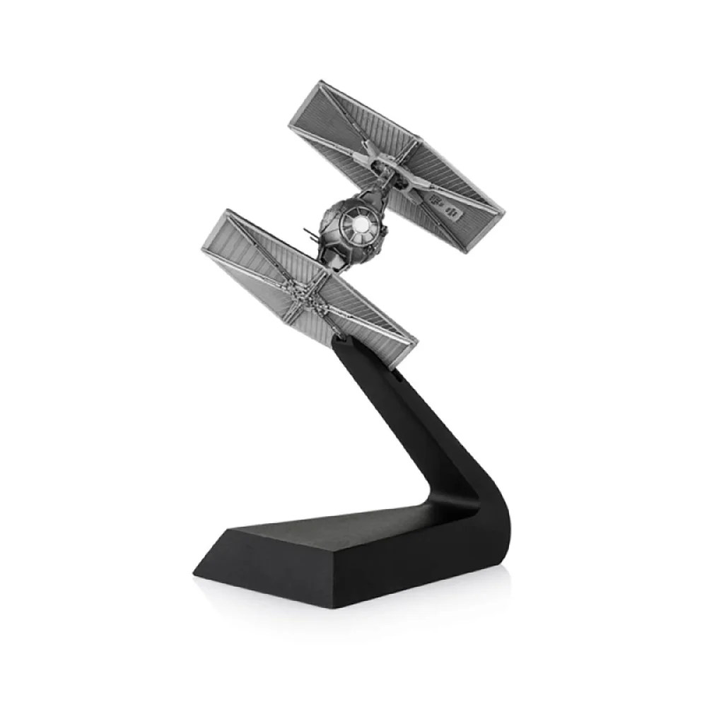 Royal Selangor Star Wars TIE Fighter voertuig met standaard 20cm - tin Replica Afbeelding 1