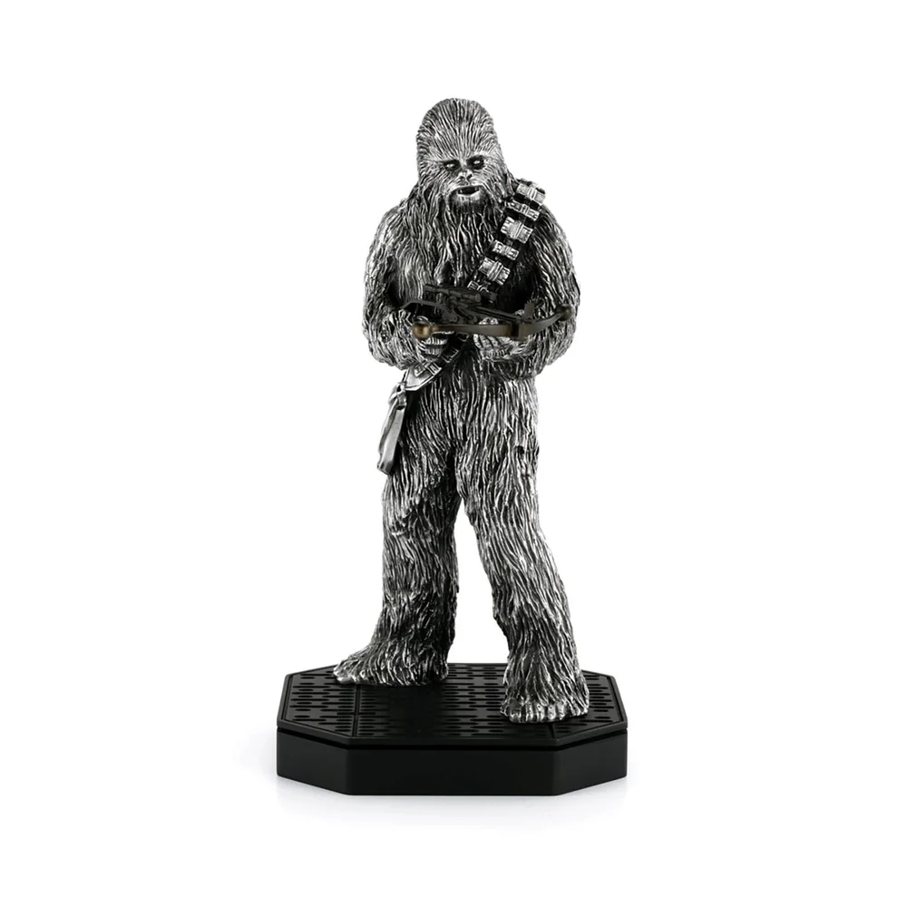 Royal Selangor Star Wars Chewbacca Limited Edition Pewter Figurine 23.5cm Afbeelding 1