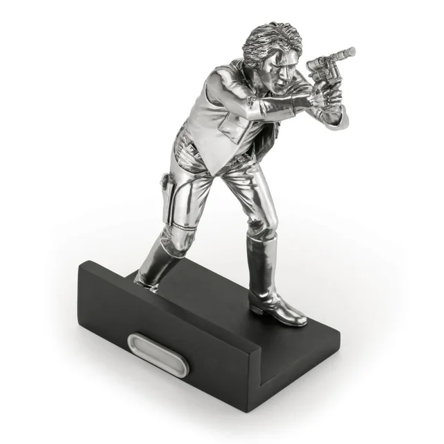 Royal Selangor Star Wars Han Solo Limited Edition Tinnen Beeldje 21cm (5000 stuks wereldwijd)