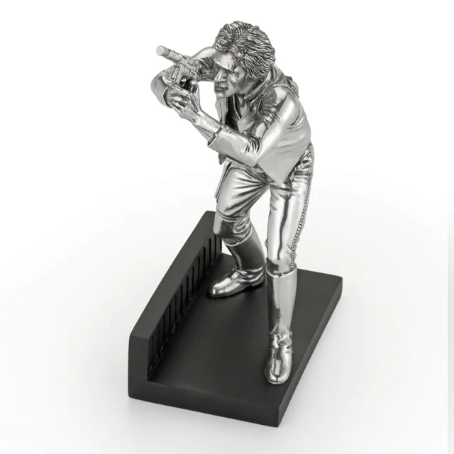 Royal Selangor Star Wars Han Solo Limited Edition Tinnen Beeldje 21cm (5000 stuks wereldwijd)