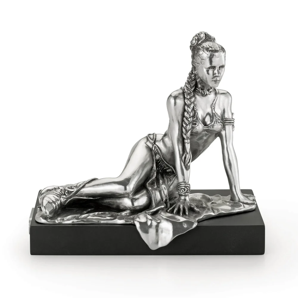 Royal Selangor Star Wars Princess Leia Limited Edition Tinnen Beeldje 18.5cm (5000 Stuks Wereldwijd) Afbeelding 1