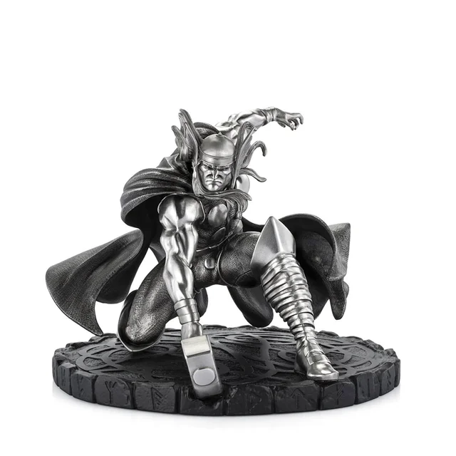 Royal Selangor Marvel Thor: de God van de Donder Limited Edition Tinnen Beeldje 16cm (5000 Stuks Wereldwijd)