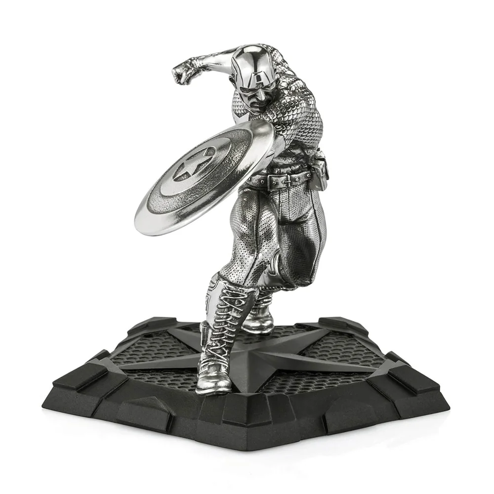 Royal Selangor Marvel Captain America First Avenger Beeldje 11.5cm Afbeelding 1