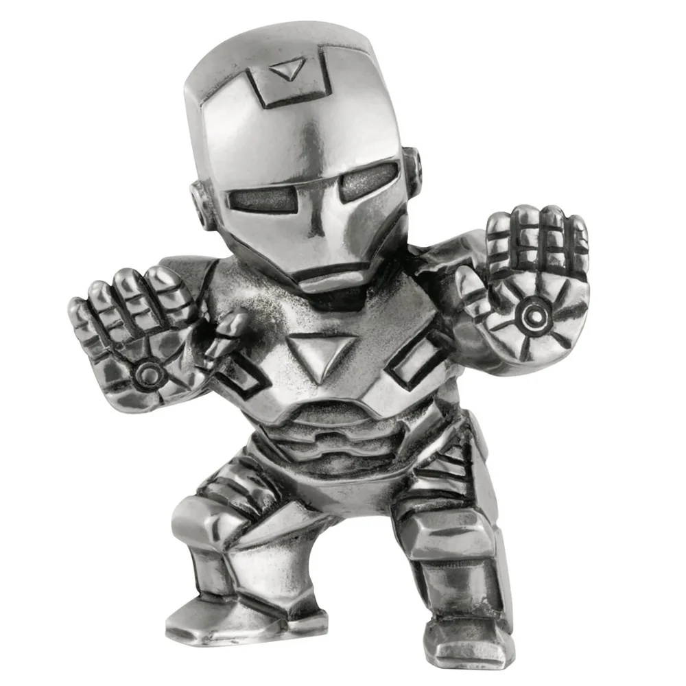 Royal Selangor Marvel Iron Man Tinnen Miniatuur Beeldje 5cm Afbeelding 1