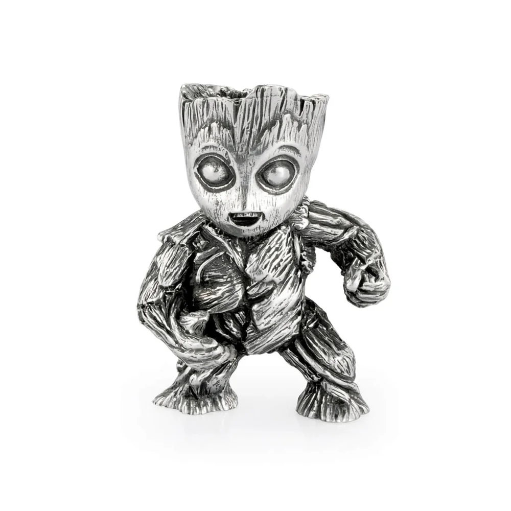 Royal Selangor Marvel Groot Pewter Miniature Figurine 5cm Afbeelding 1