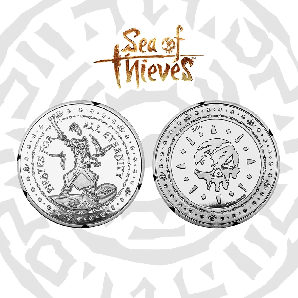 Sea of Thieves A Pirate for all Eternity Collector's Limited Edition Coin: Silver Variant Afbeelding 1