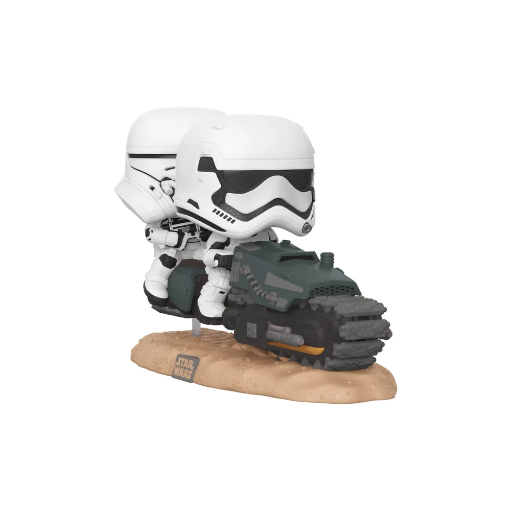 Star Wars The Rise of Skywalker First Order Tread Speeder Pop! Movie Moment Afbeelding 1