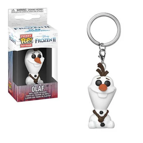 Disney Frozen 2 Olaf Pocket Pop! Sleutelhanger Afbeelding 1