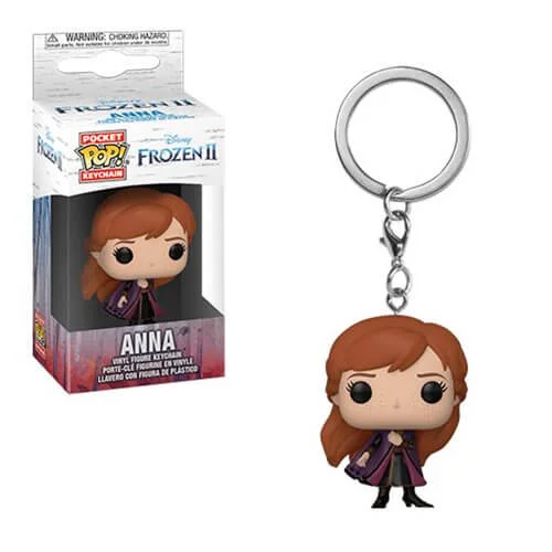 Disney Frozen 2 Anna Pocket Pop! Sleutelhanger Afbeelding 1