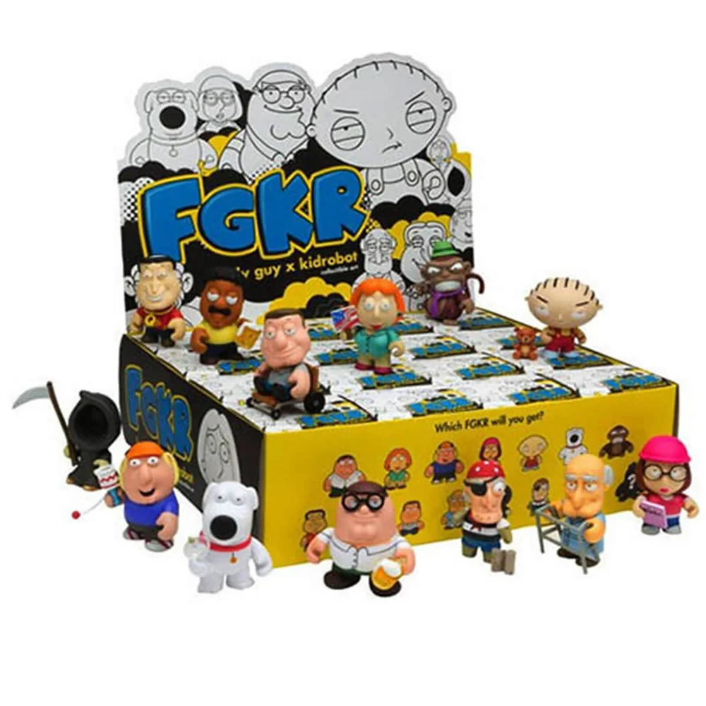 Kidrobot Family Guy Collectible Mini Vinyl Actiefiguur Assortiment Afbeelding 1