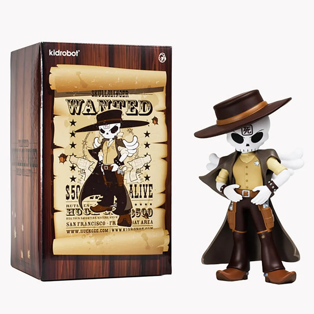 Kidrobot Skullslinger Blondie Edition Figure by Huck Gee Afbeelding 1