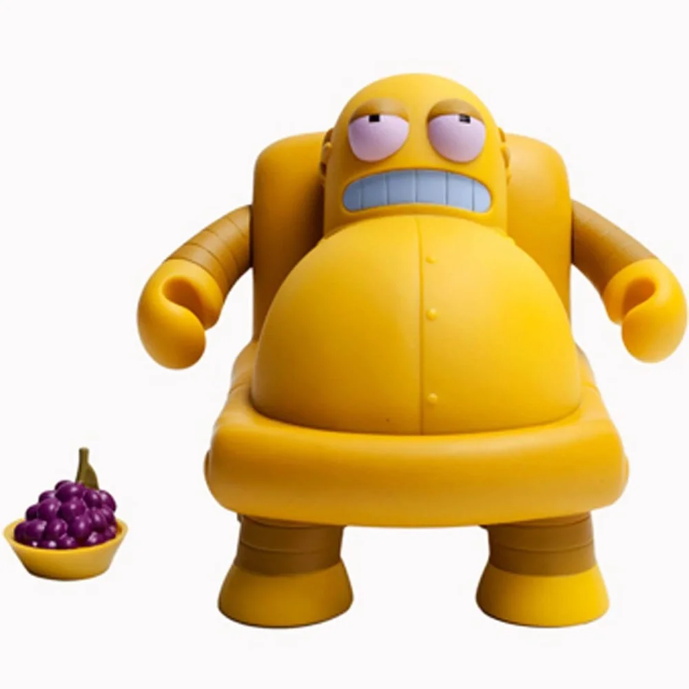 Kidrobot x Futurama Hedonism Bot 6 Inch Collectible Figure Afbeelding 1