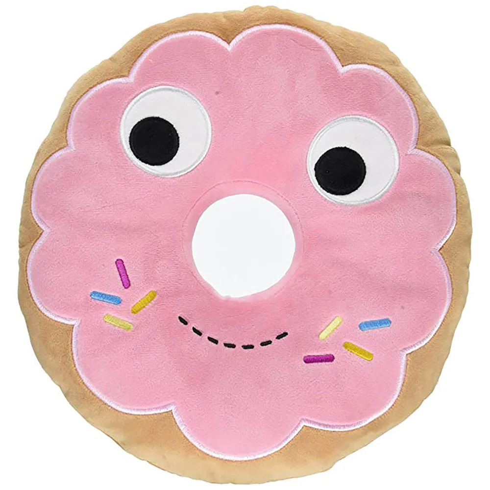 Kidrobot Yummy World Pink Donut Collectable Plush Toy Afbeelding 1