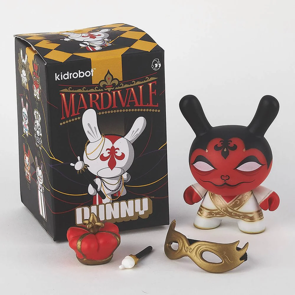 Kidrobot Dunny Mardivale 3 Inch Figure Afbeelding 1