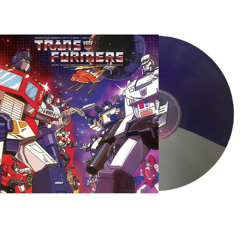 Hasbro Studios Presents '80s TV Classics: Music from The Transformers - Megatron Variant Vinyl Afbeelding 1