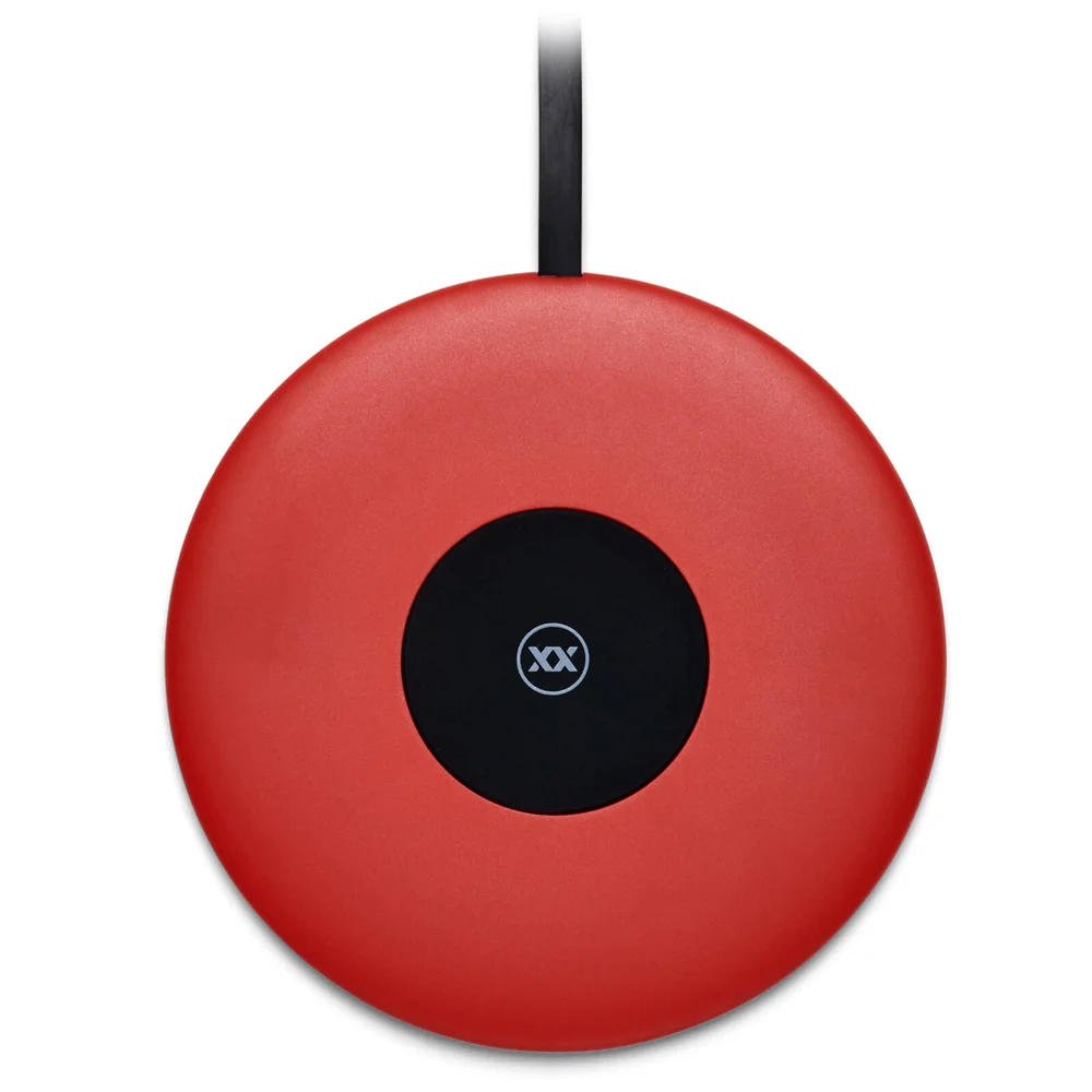 Mixx ChargeSpot Wireless Charger - Red Afbeelding 1