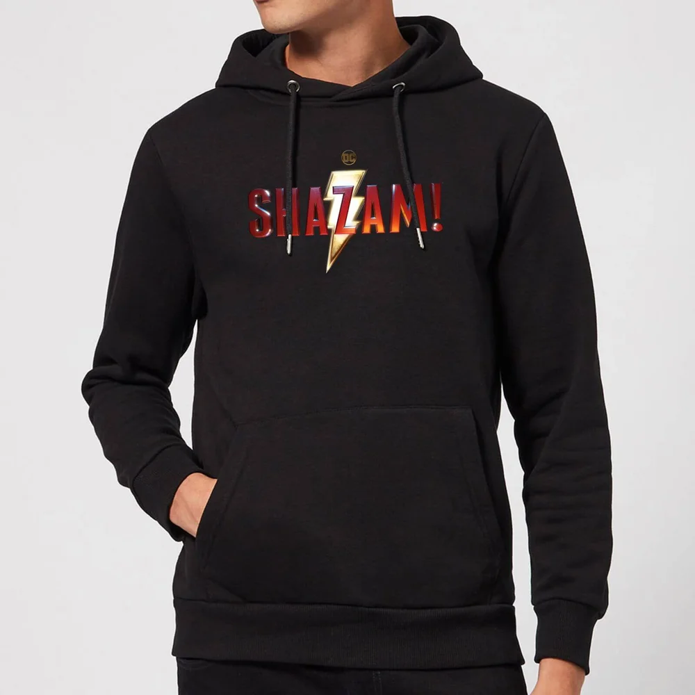 Shazam! Logo hoodie - Zwart - S Afbeelding 1
