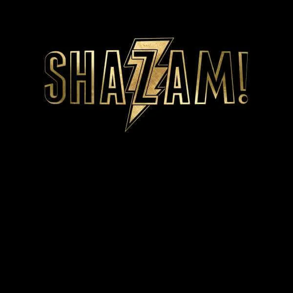 Shazam! Gold Logo trui - Zwart