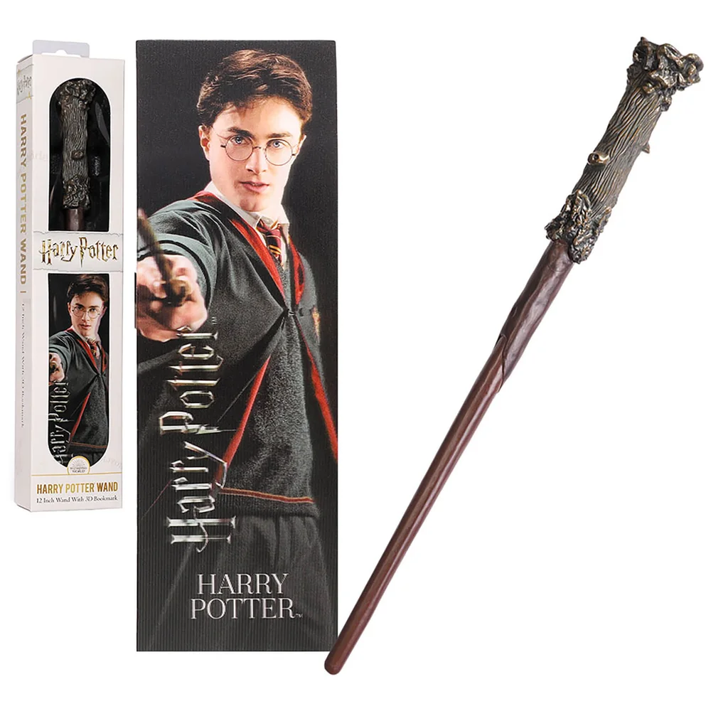 Harry Potter 30cm PVC Wand with Prismatic Bookmark Afbeelding 1