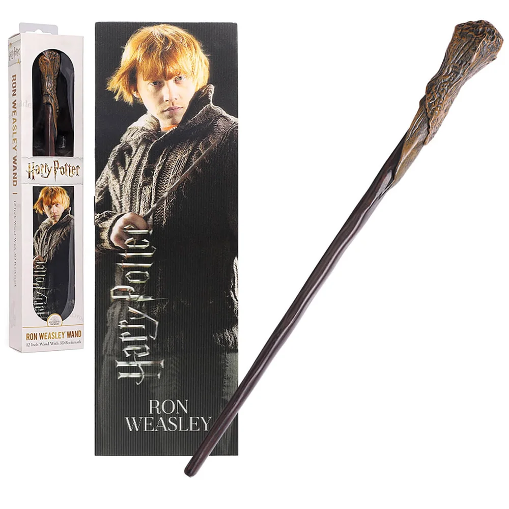 Ron Wemel 30cm PVC Toverstok met Prismatische Boekenlegger Afbeelding 1