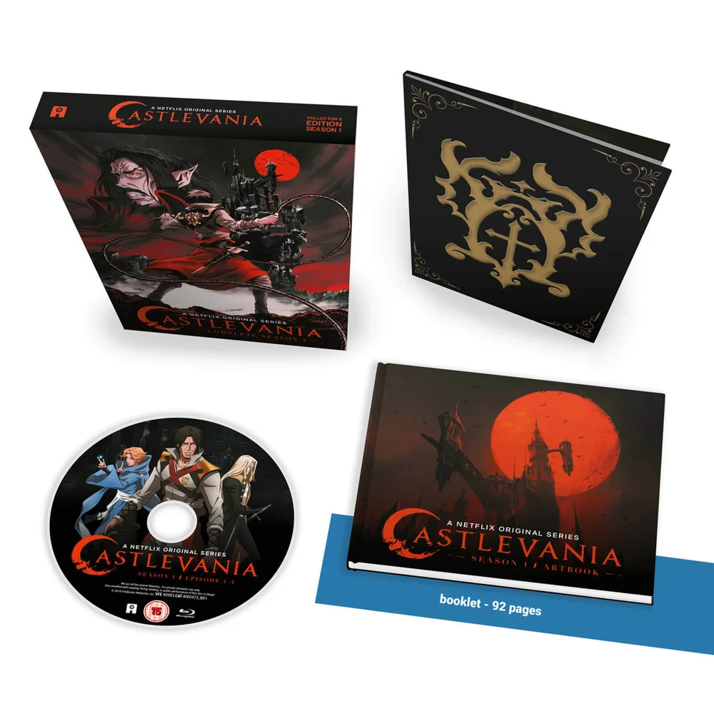 Castlevania Seizoen 1 Verzamelaars Editie Blu-ray (Gelimiteerd tot 1000 exemplaren) Afbeelding 1