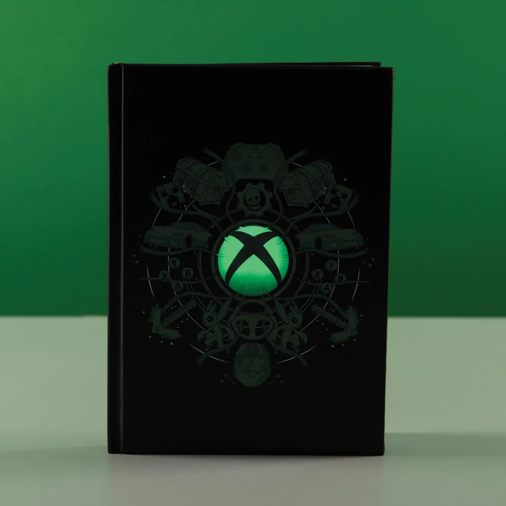 Xbox Light Up Notebook Afbeelding 1