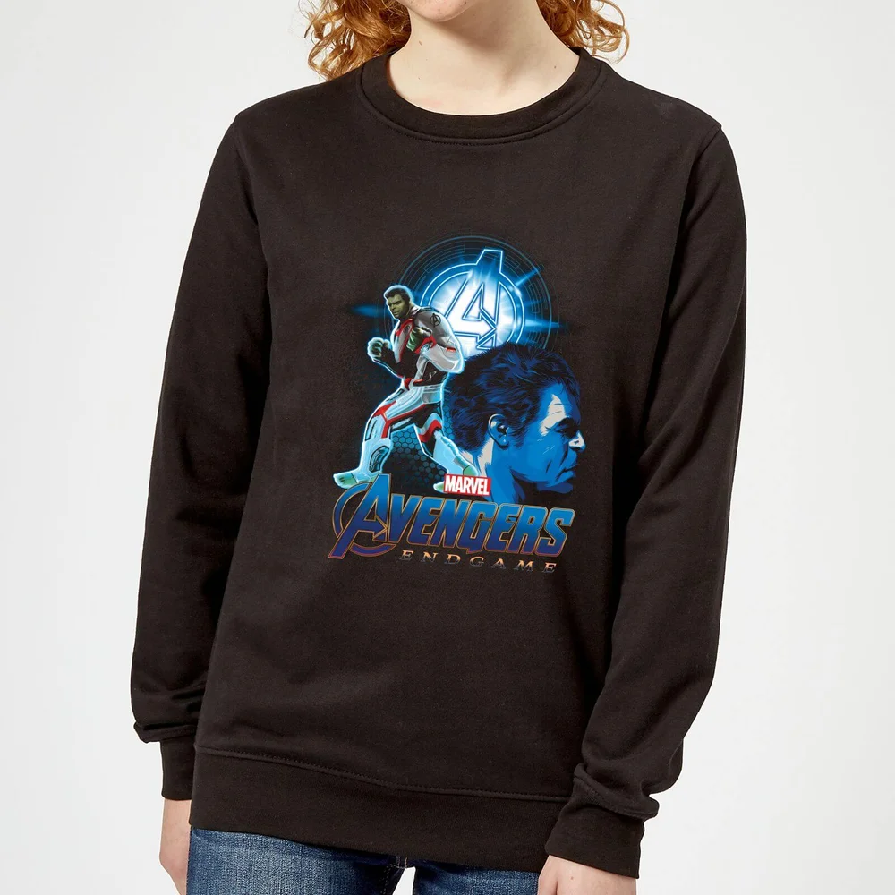 Avengers: Endgame Hulk Suit dames trui - Zwart - XS Afbeelding 1