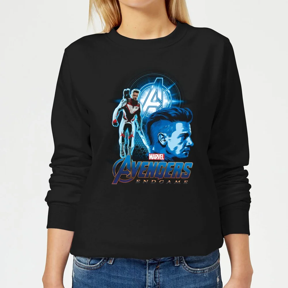 Avengers: Endgame Hawkeye Suit dames trui - Zwart - XS Afbeelding 1
