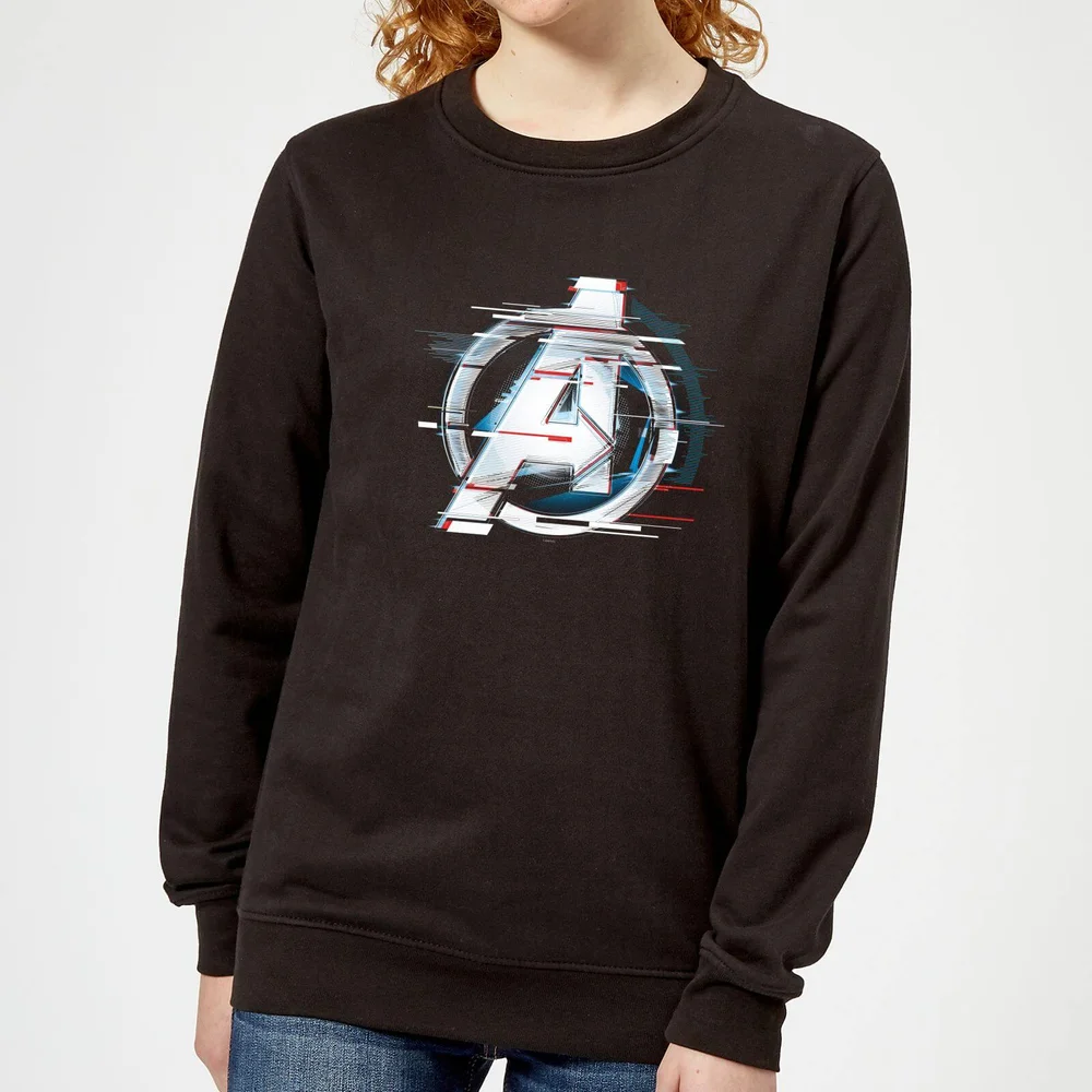 Avengers: Endgame Wit Logo dames trui - Zwart - XS Afbeelding 1