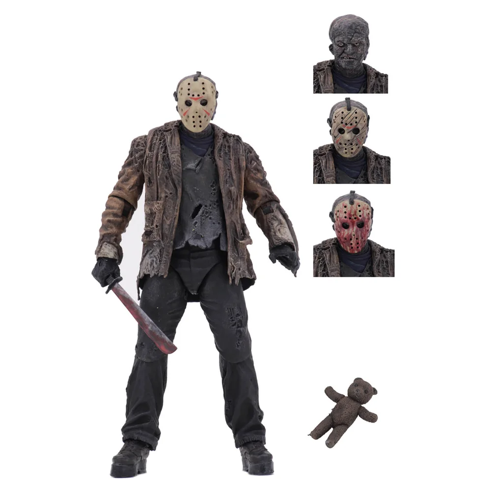 NECA Freddy vs Jason - 7" Scale Action Figure - Ultimate Jason (FvJ) Afbeelding 1