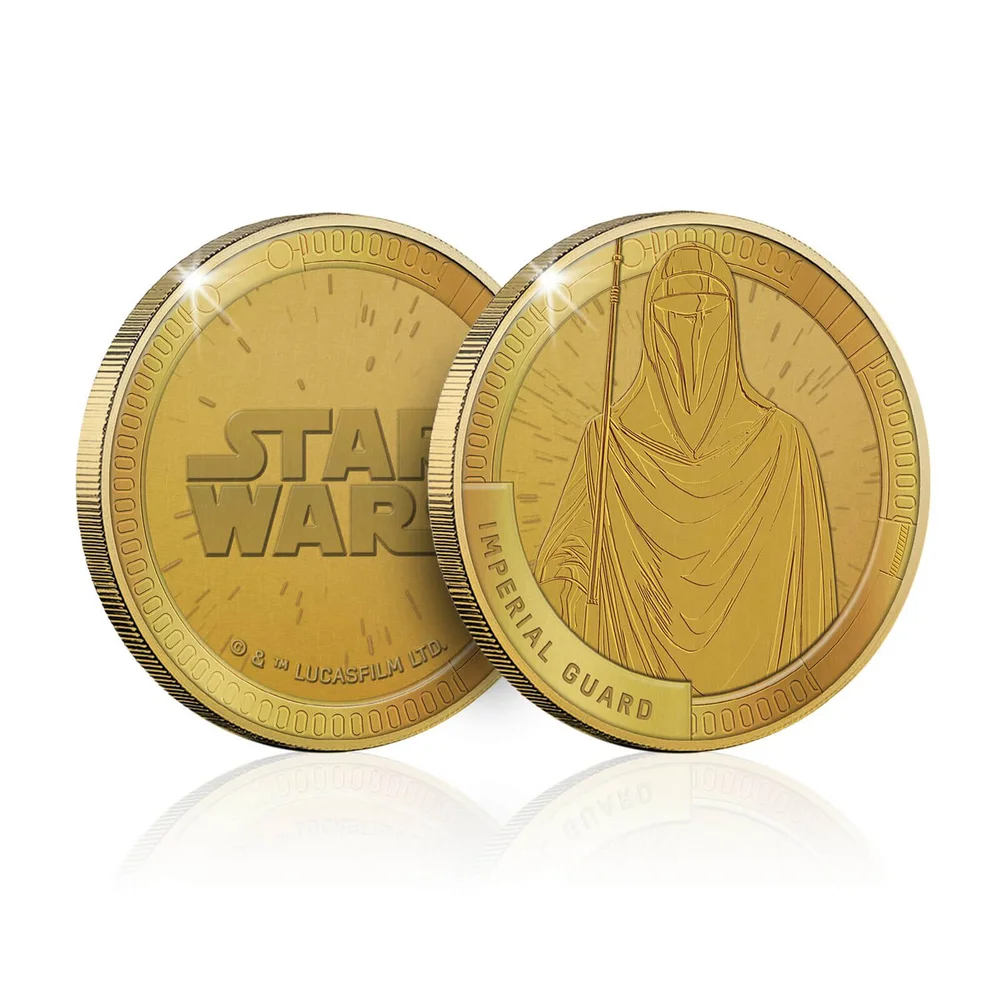 Verzamelbare Star Wars Herdenkingsmunt: Imperial Guard - Zavvi exclusief (beperkt tot 1000 exemplaren) Afbeelding 1