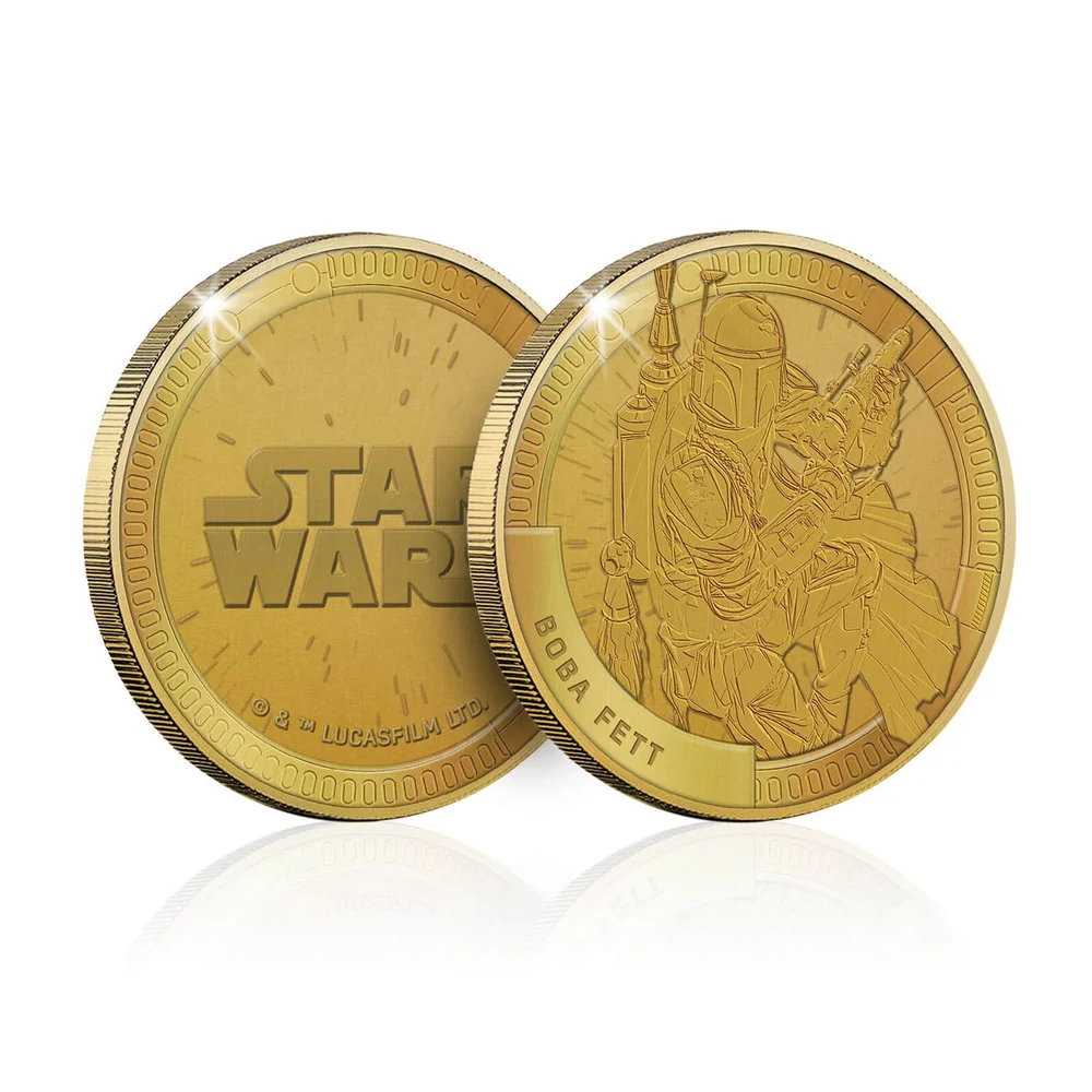 Collectable Star Wars Commemorative Coin: Boba Fett - Zavvi Exclusive (Limited to 1000) Afbeelding 1