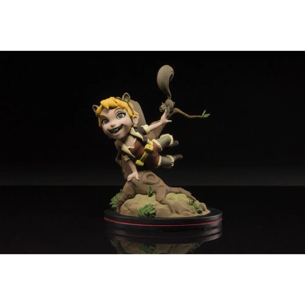 Quantum Mechanix Marvel Squirrel Girl Q-Fig Diorama Afbeelding 1
