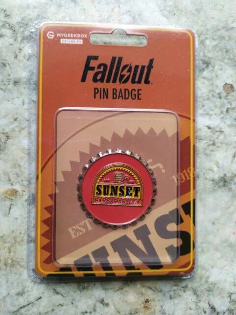 Fallout Sunset Sarsaparilla Speld Badge Afbeelding 1