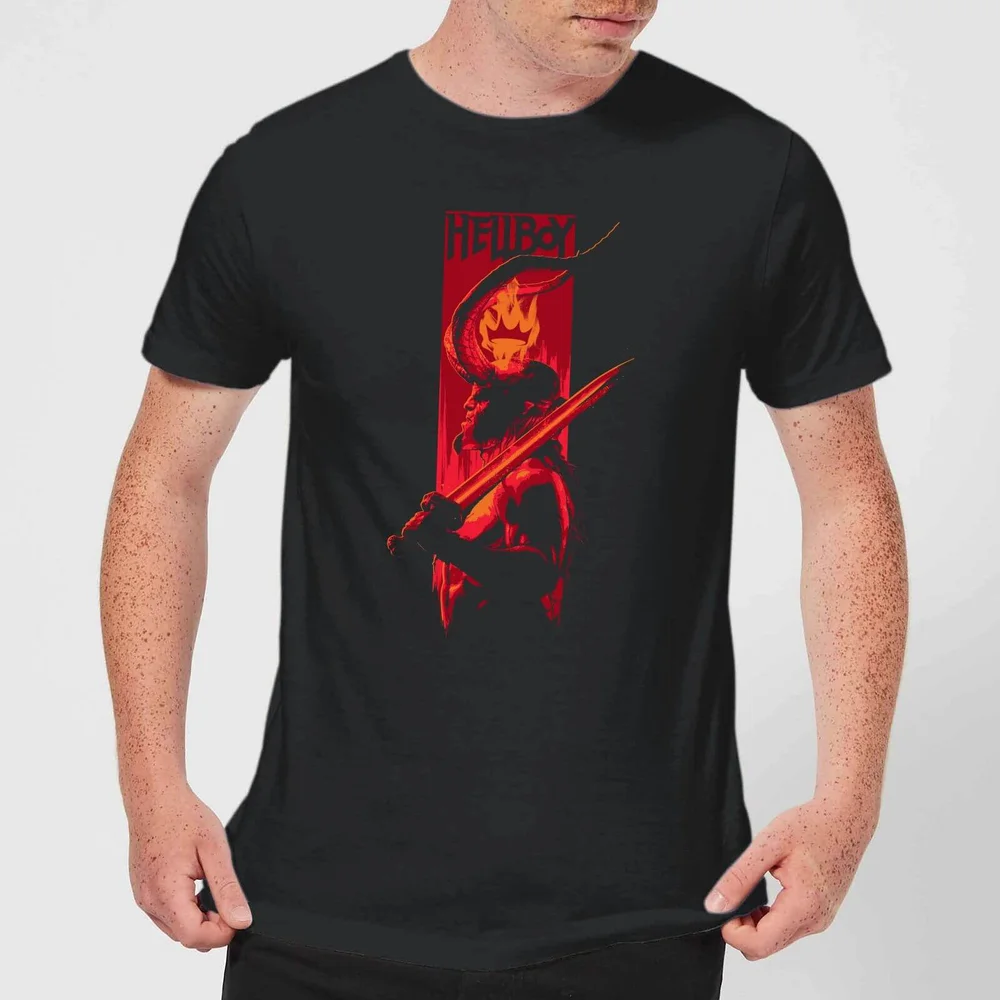 Hellboy Hail To The King Men's T-Shirt - Black - 5XL Afbeelding 1