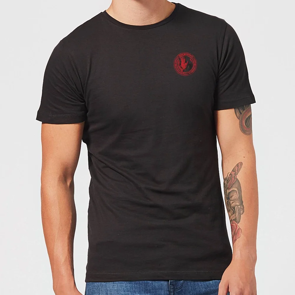 Hellboy B.P.R.D. Hero Pocket Men's T-Shirt - Black - 5XL Afbeelding 1
