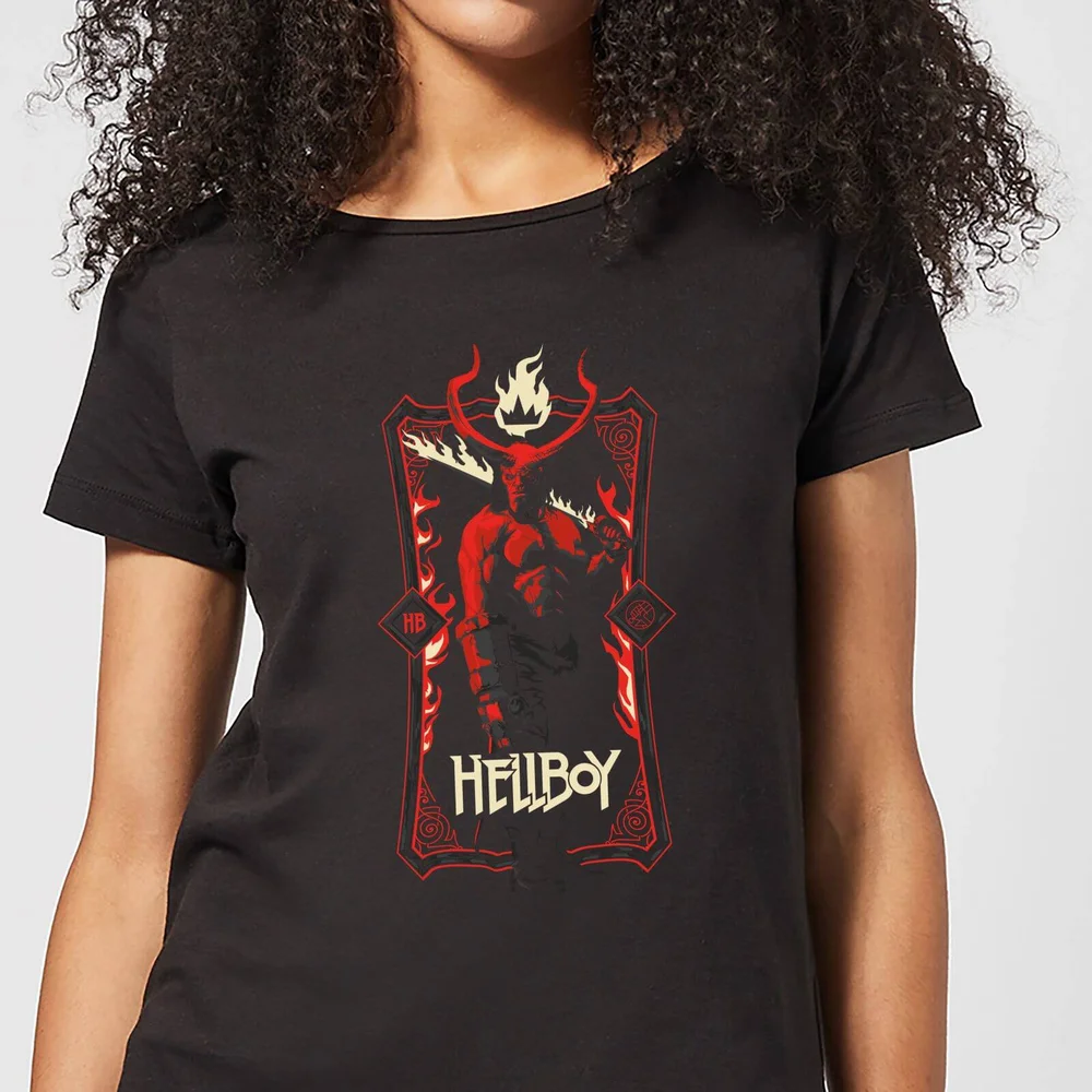 Hellboy Right Hand Of Doom Women's T-Shirt - Black - 3XL Afbeelding 1