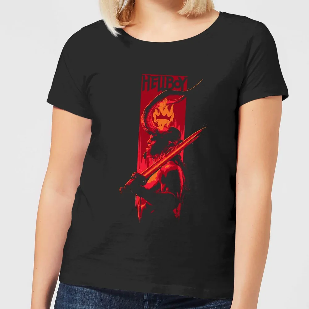 Hellboy Hail To The King Women's T-Shirt - Black - 3XL Afbeelding 1
