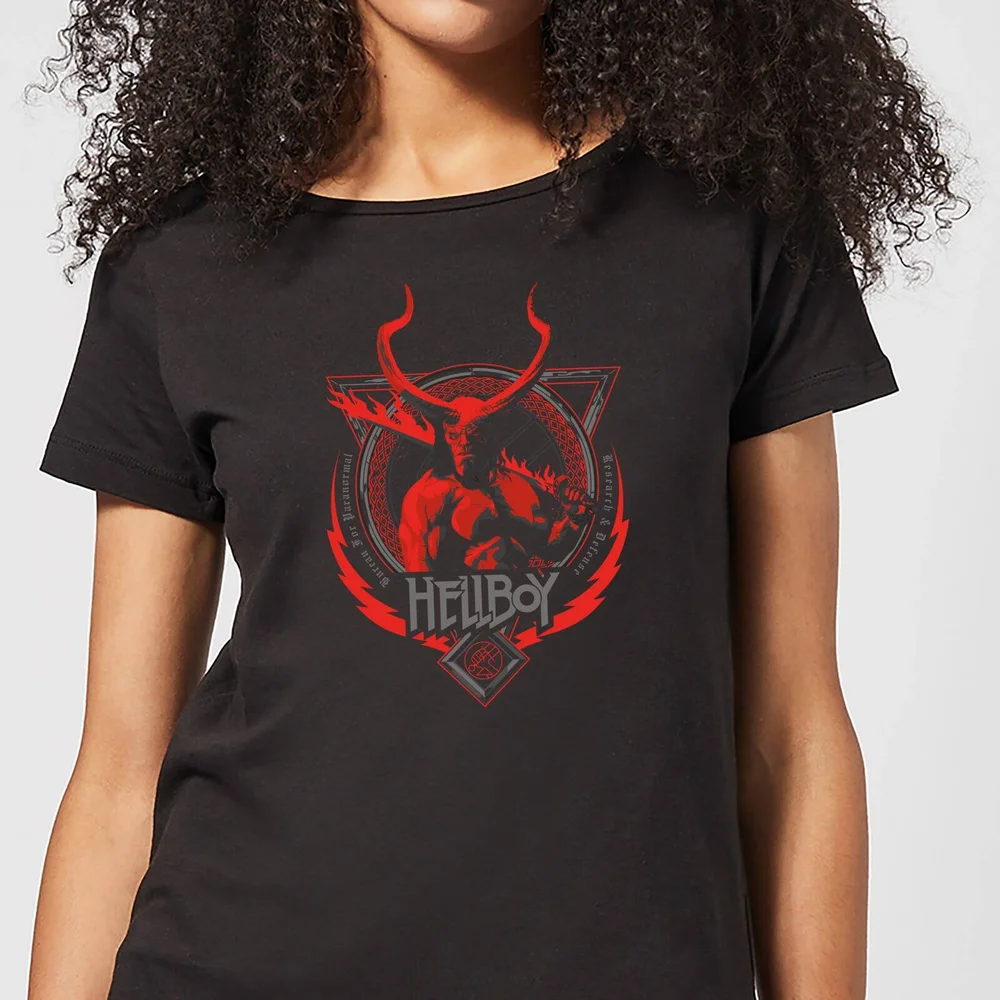 Hellboy Hell's Hero Women's T-Shirt - Black - 3XL Afbeelding 1