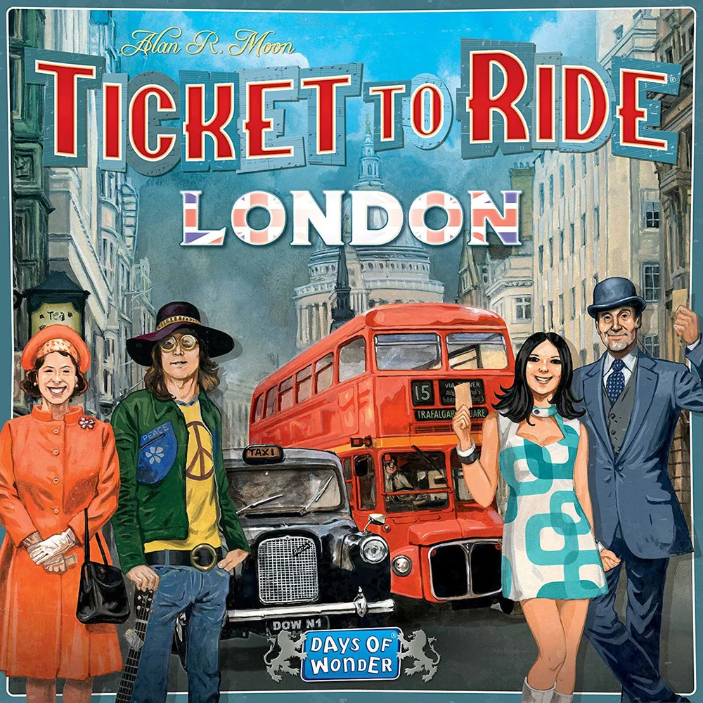 Ticket To Ride: Londen bordspel Afbeelding 1
