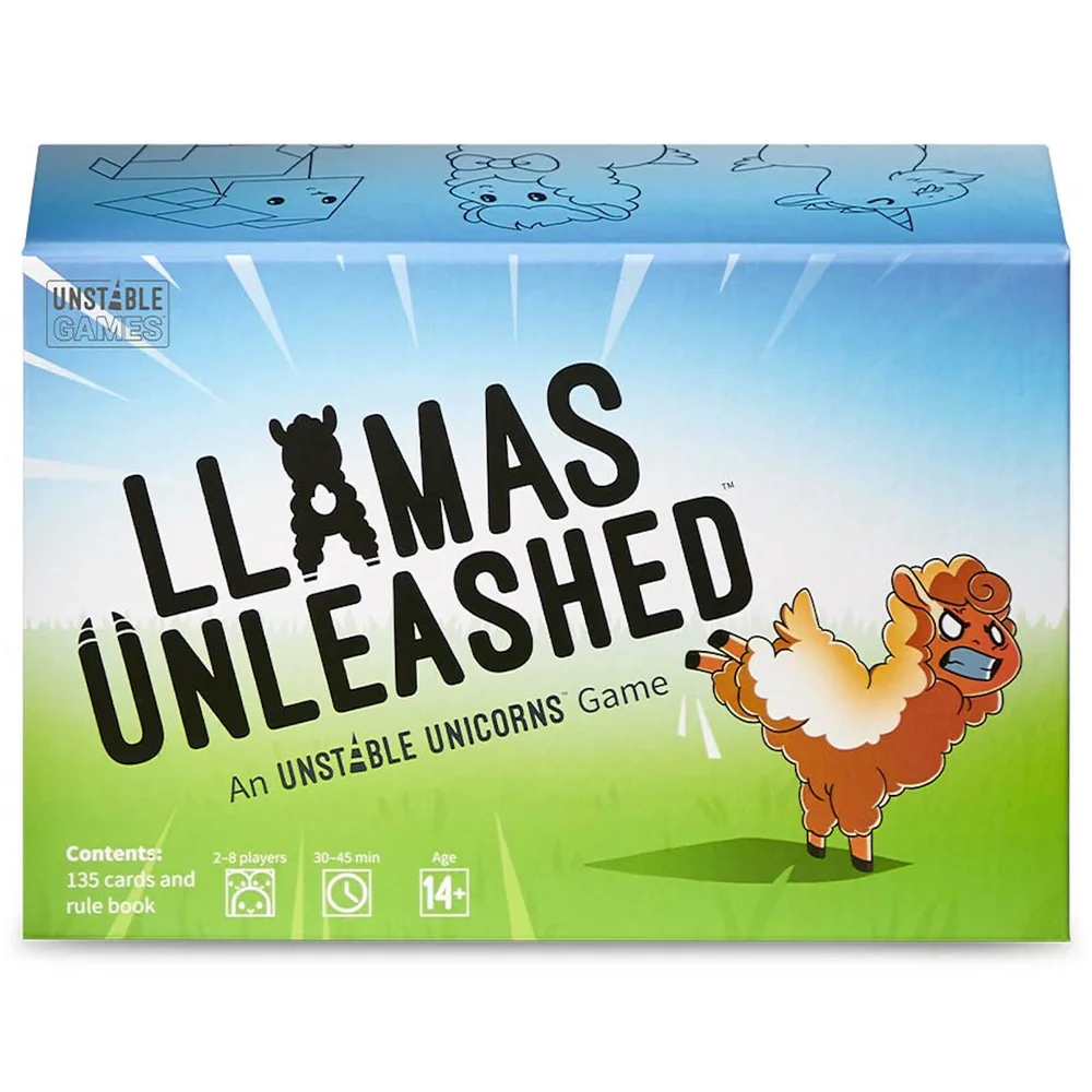 Llamas Unleashed kaartspel Afbeelding 1