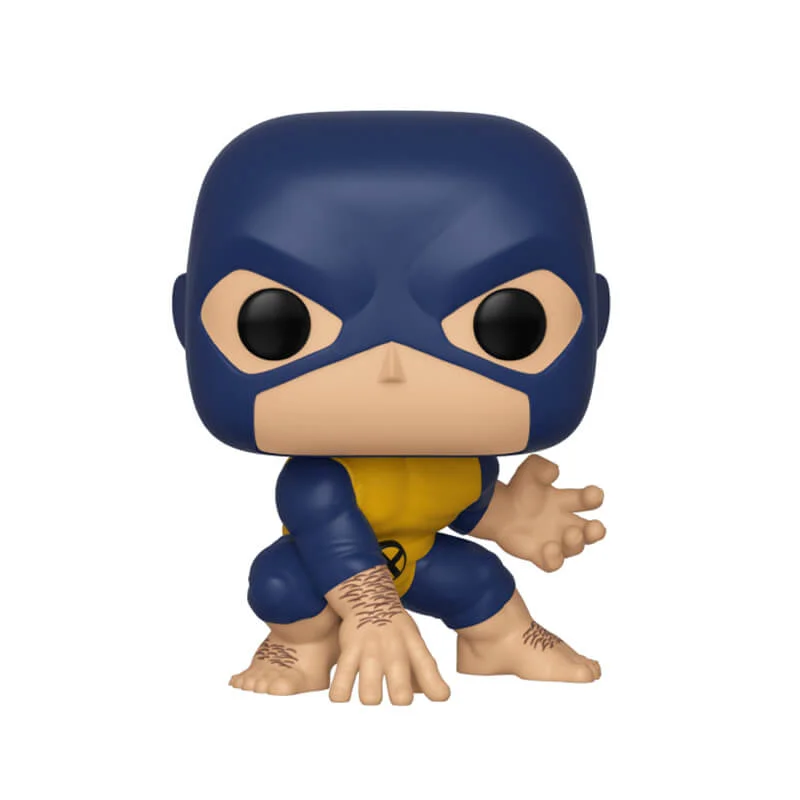 Marvel 80th Beast Pop! Vinylfiguur Afbeelding 1