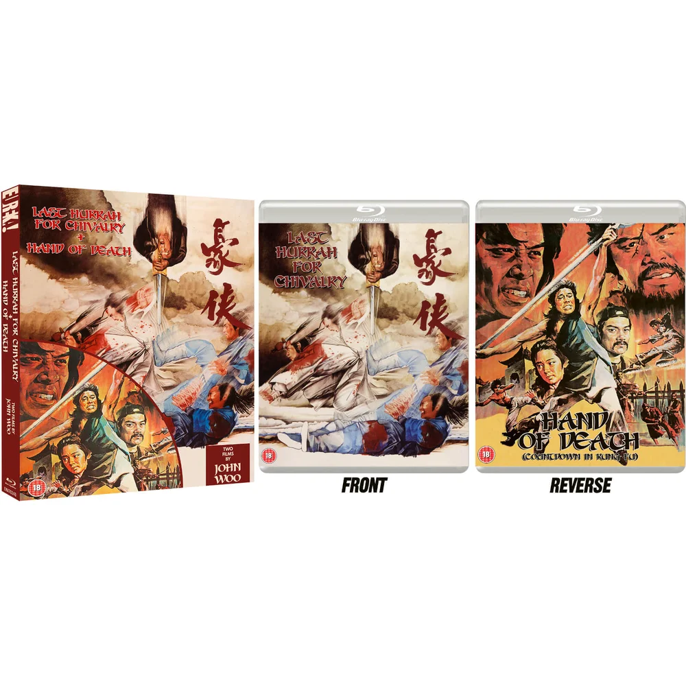 Last Hurrah For Chivalry & Hand Of Death: Twee films van John Woo (eureka classics) blu-ray editie Afbeelding 1